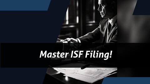 Streamline Your International Shipping with ISF Agents and Brokers