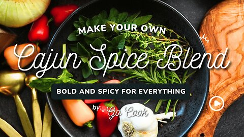 Homemade Cajun Spice Blend | Bold & Zesty Flavor!