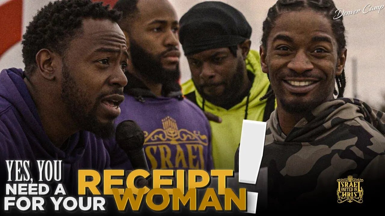 YES YOU NEED A RECEIPT FOR YOUR WOMAN!