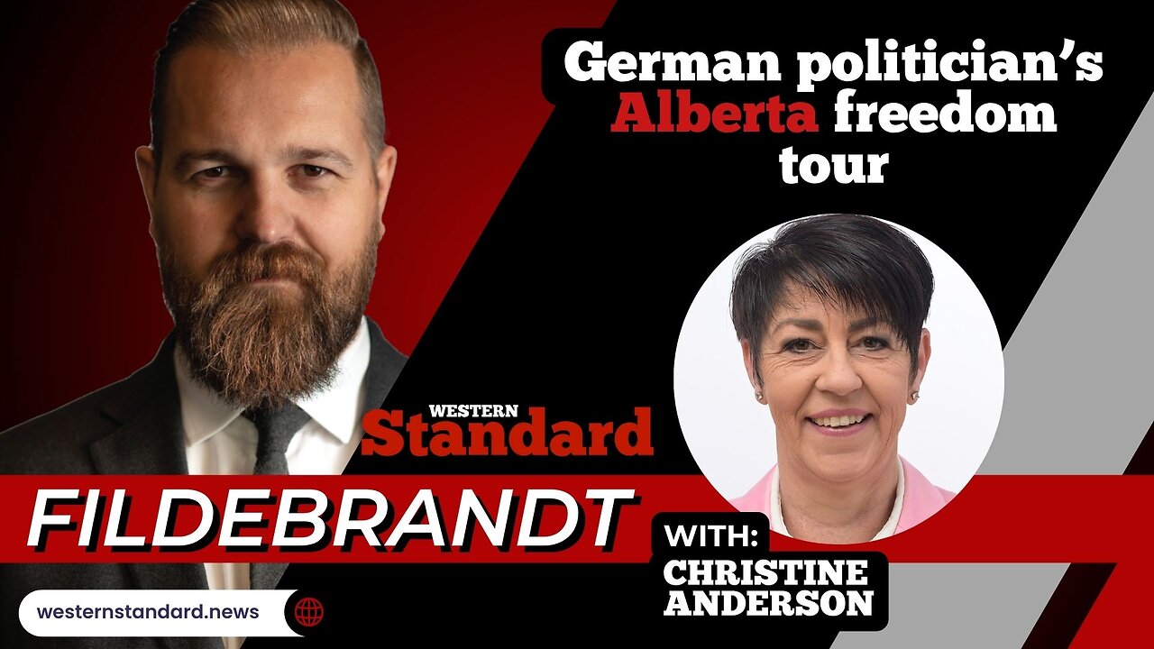 German politician's Alberta freedom tour