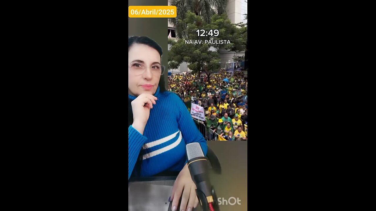 Anigestacao na Av. Paulista pela anistia dos reféns