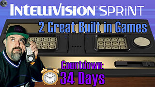 INTELLIVISION SPRINT - Two Great Games Built into the Console