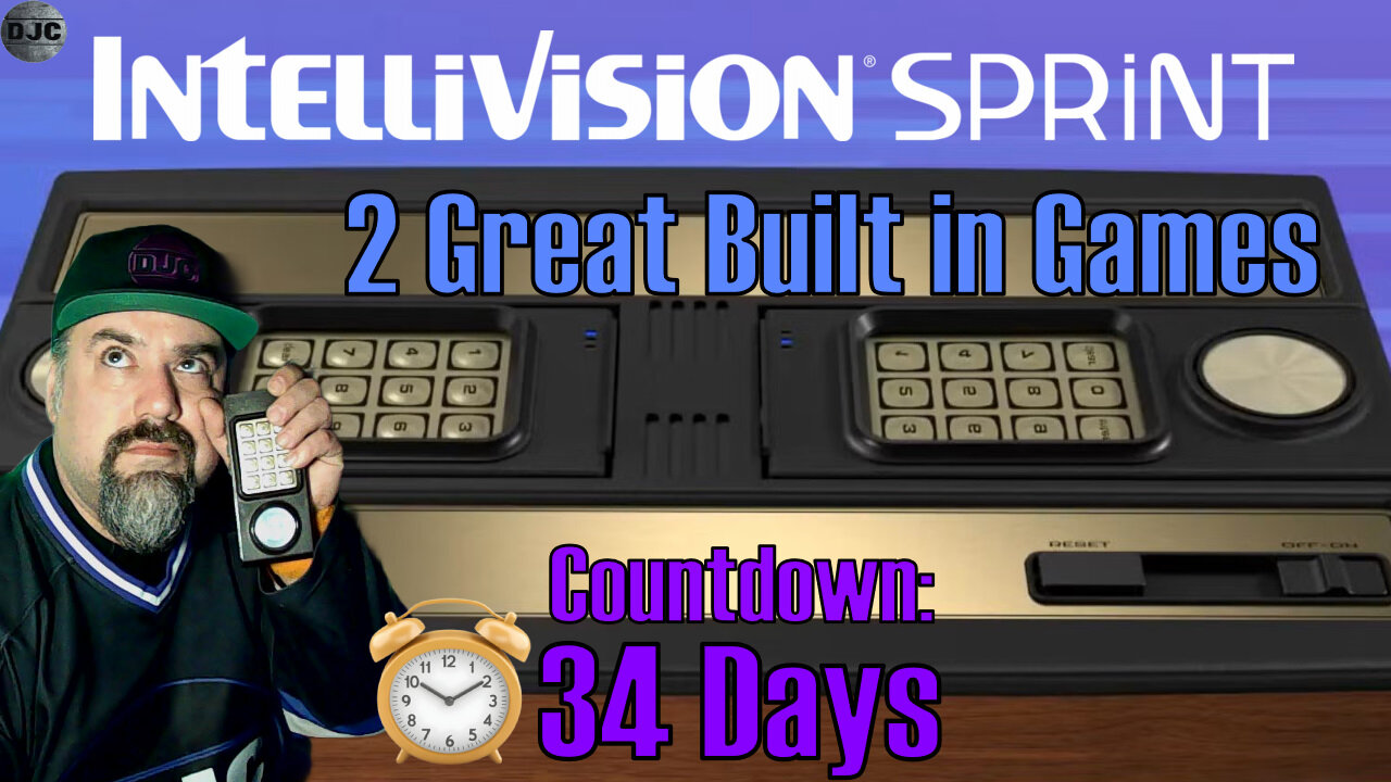 INTELLIVISION SPRINT - Two Great Games Built into the Console