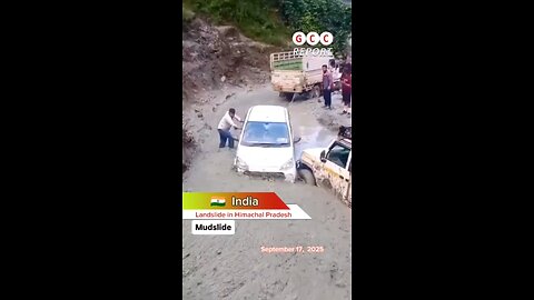 #India #HimachalPradesh #Landslide #Climate #destruction #anomaly #climatecrisis #weathe