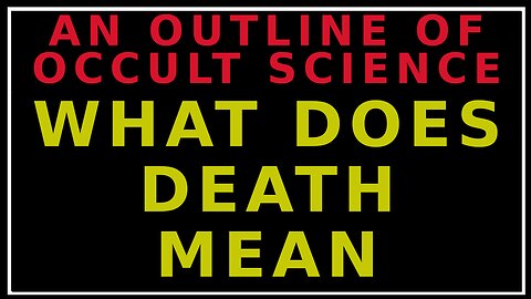 What Happens When People Die?