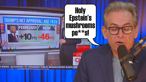 Donald Trump's rating negatively swings -52 points with the youth▮The Jimmy Dore Show