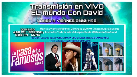 ¡BOMBA! Eduardo Yáñez VENDE HASTA SUS CHONES | Nodal DEMANDADO: ¿Firmas Falsas? ¡El CHISME COMPLETO!