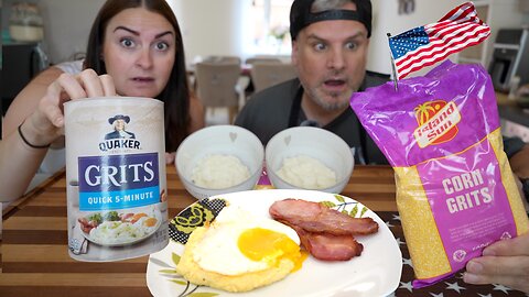 Brits Make [Southern Grits] for the first time ! 2 Unique Recipes