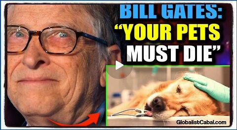 Warning: He is After our Pets Now...