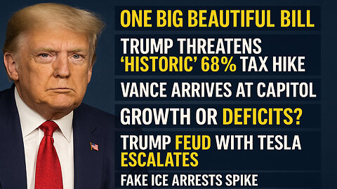 TRUMP’S TAX TIME BOMB, VANCE’S LAST STAND & MUSK’S MARKET MELTDOWN | THIS IS WHAT YOU VOTED FOR!