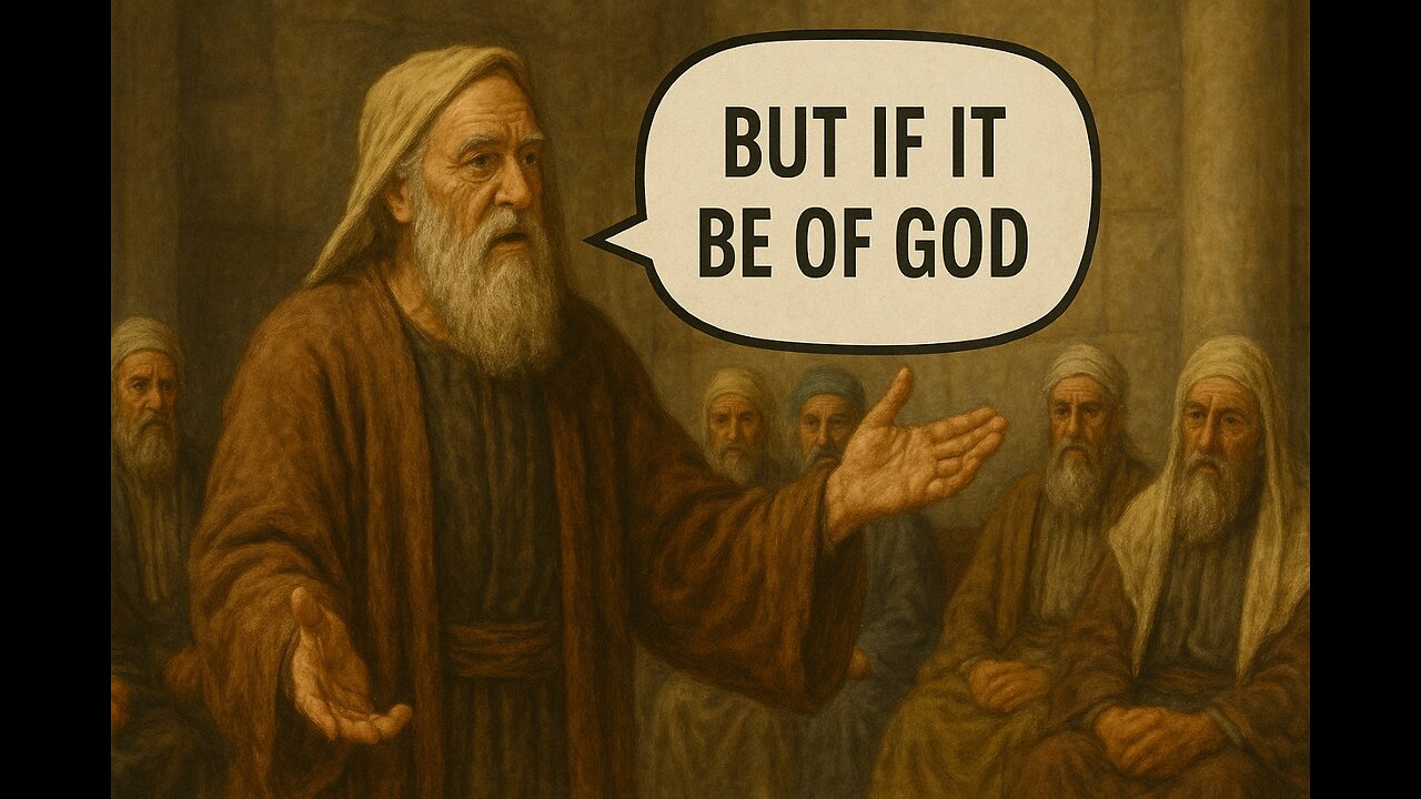 A Game Changing Argument From Gamaliel