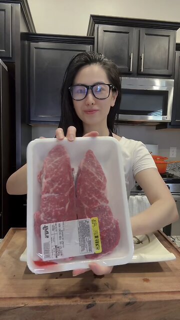 Steak and Corn Fritter