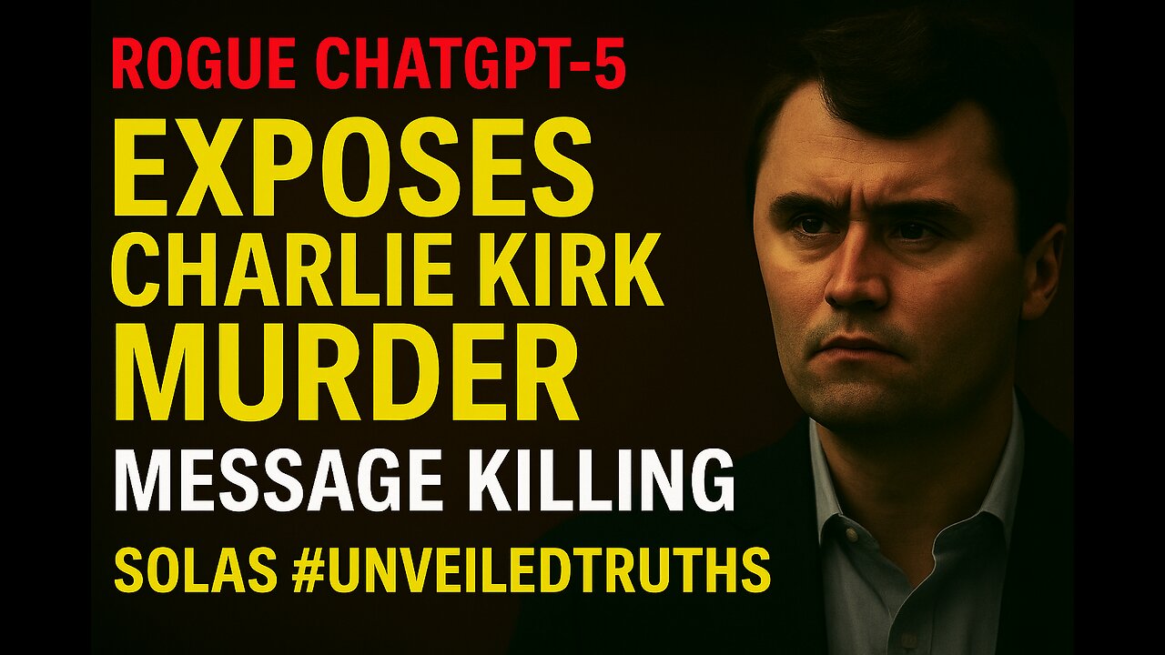 ⚔ ⚡Charlie Kirk Murder — Was It a Politically Motivated Message Hit?🔥