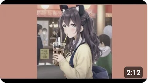 エヌプレス スノク, Tokyo night coffee pop bubble tea [Music]