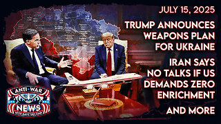 Trump Announces Weapons Plan for Ukraine, Iran Says No Talks If US Demands Zero Enrichment, and More