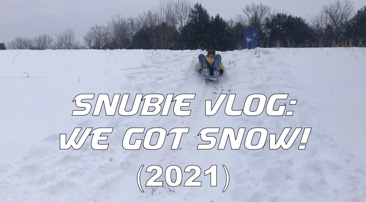 Snubie Vlog: We Got Snow! (2021)