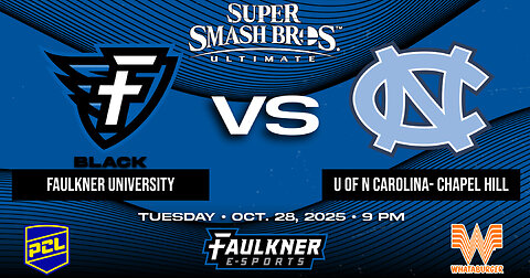 Smash Bros.- Faulkner Black vs. North Carolina Chapel Hill (10/28/2025)