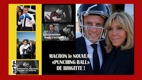 E.MACRON de boxeur il devient le "punching ball" de Brigitte ! (Hd 720)