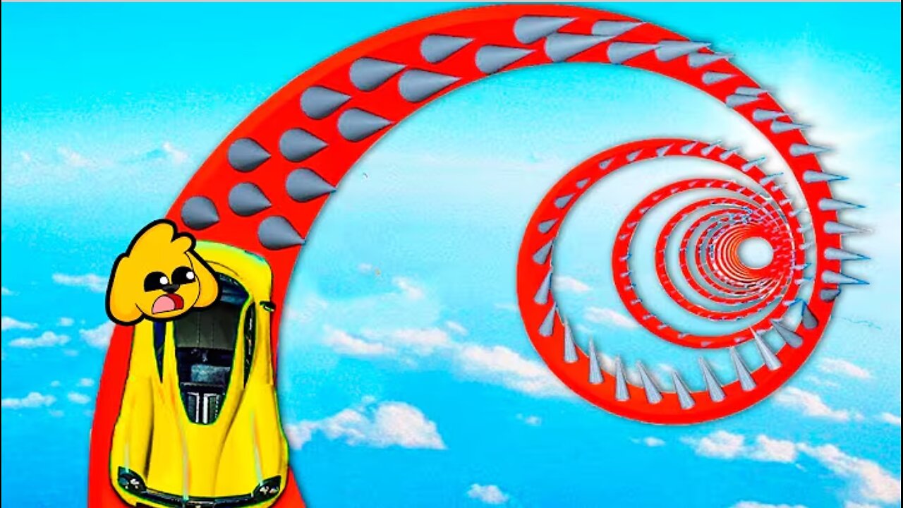 100% IMPOSSIBLE SPIKED SPIRAL CHALLENGE in GTA 5 ONLINE #14 (MIKECRACK)
