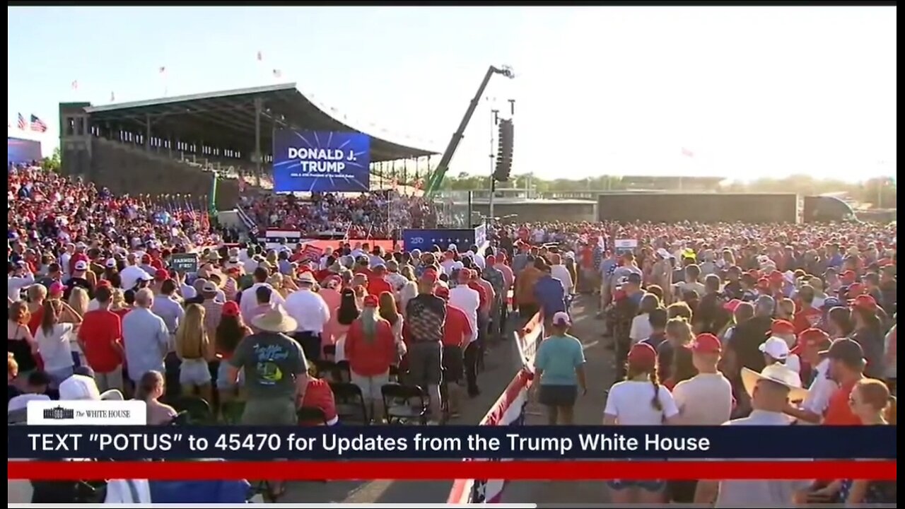 Trump Declares Independence From Biden's National Decline