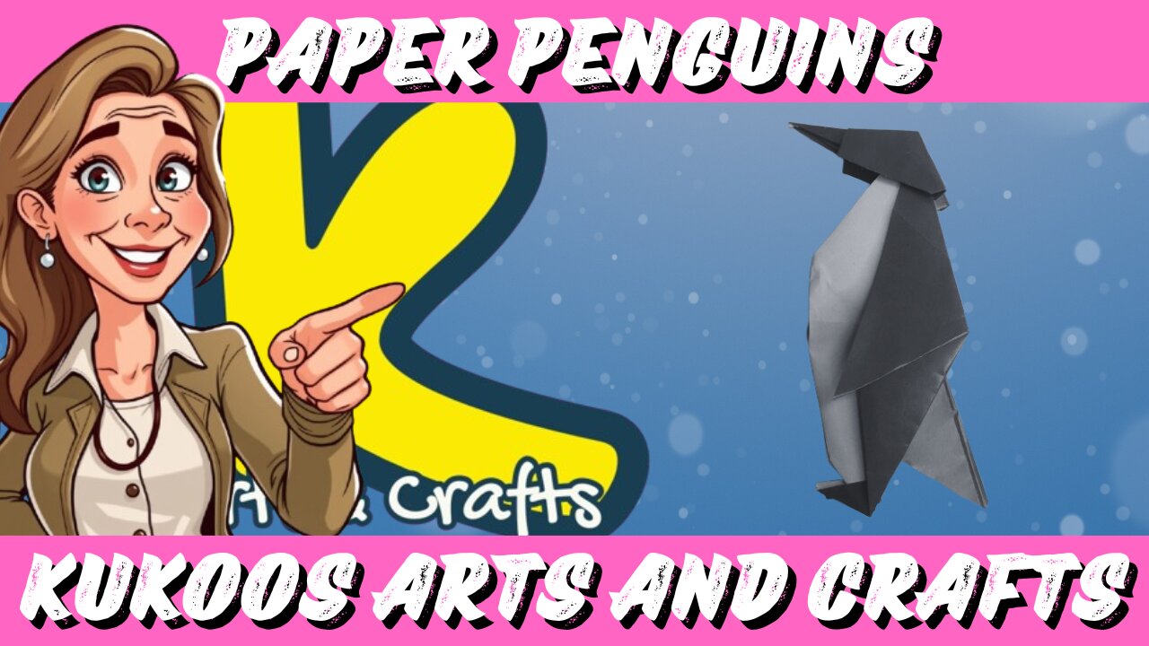How to Make a Paper Penguin | Easy DIY Penguin Craft Tutorial