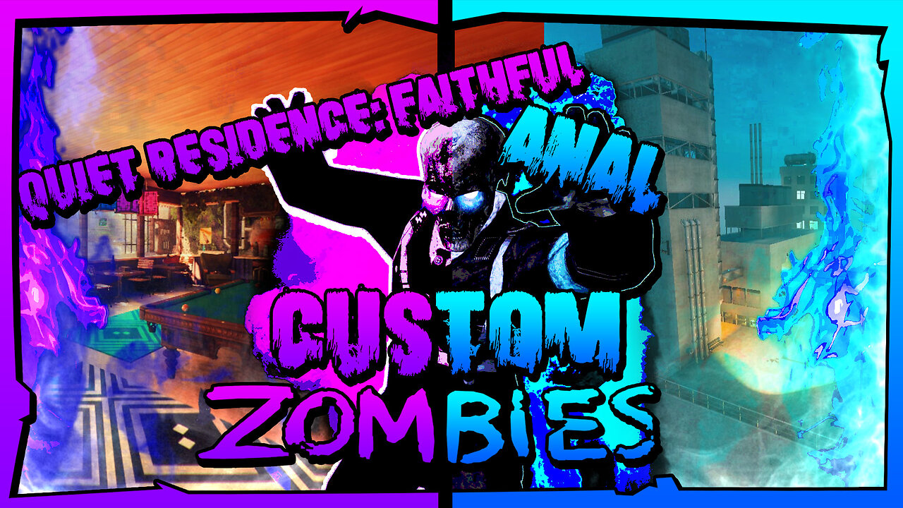 QUIET RESIDENCE & ANAL Easter Egg Run - BO3 Custom Zombies