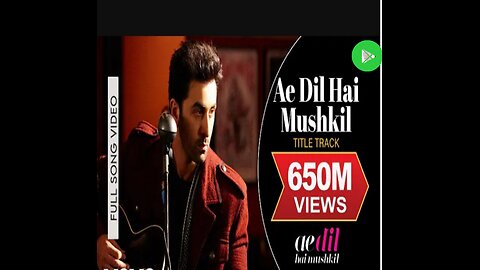 Ae Dil hai Mushkil title track full vedio - Ranbir, Anushka, Aishwarya | Arijit Singh | pritum