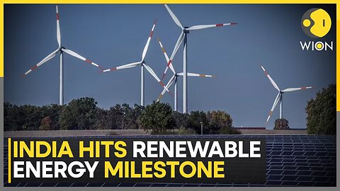 India Hits 50% Non-fossil Power Milestone Ahead of 2030 Clean Energy Target | WION World News