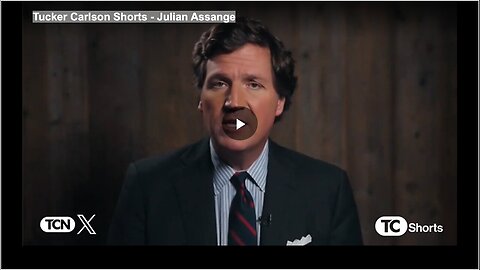 "Tucker Carlson Interviews Julian Assange in Brief Segment"