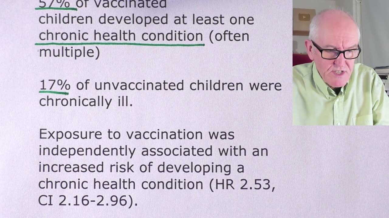 More chronic disease after vaccination