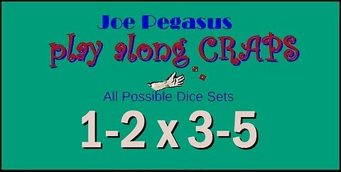 1.2 x 3.5 Dice Set Hard Surface