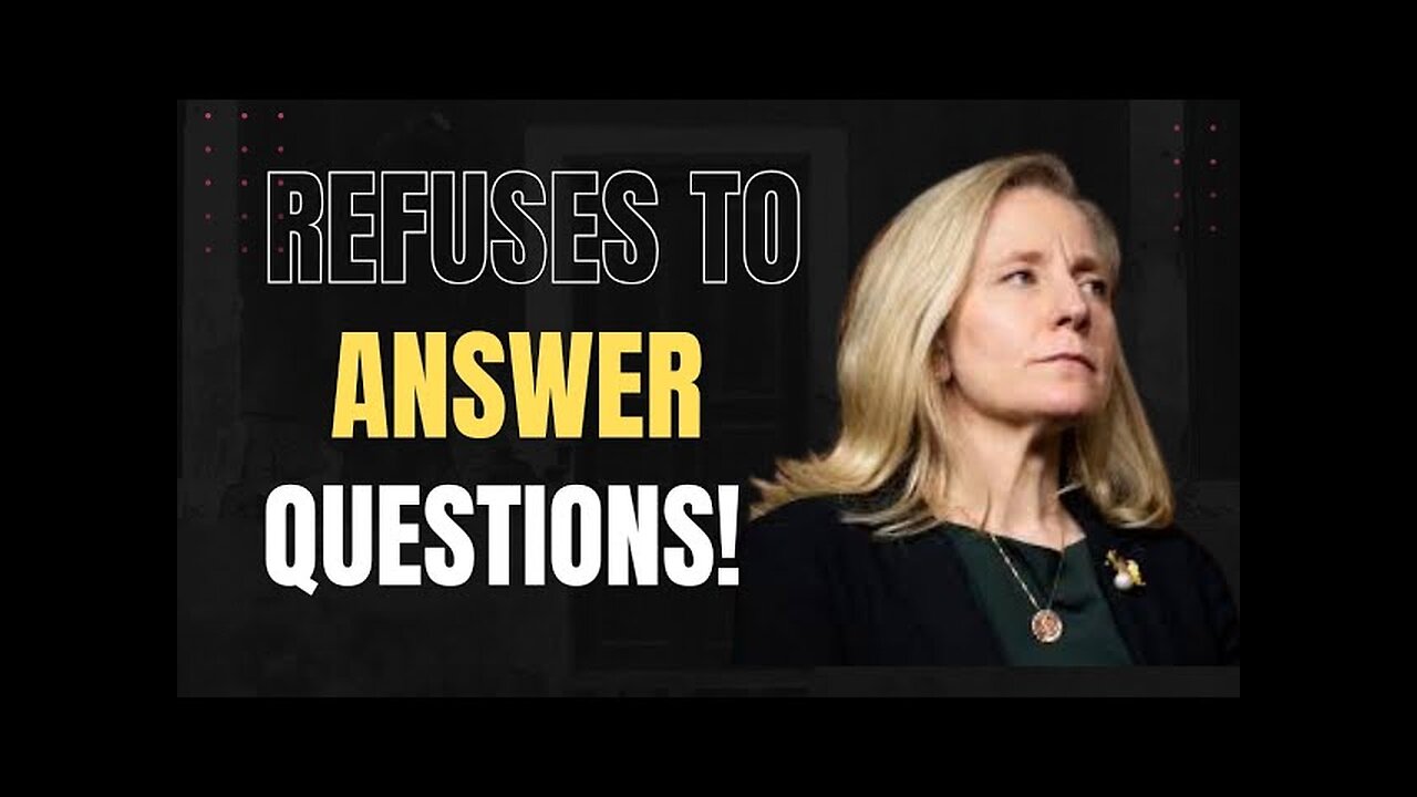 Abigail Spanberger Refuses Answer Simple And Basic Questions