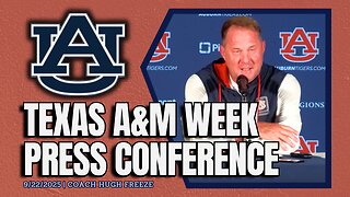 Hugh Freeze Previews Auburn vs Texas A&M | FULL PRESSER