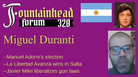 FF-320: Miguel Durant on recent elections in Argentina and better gun laws