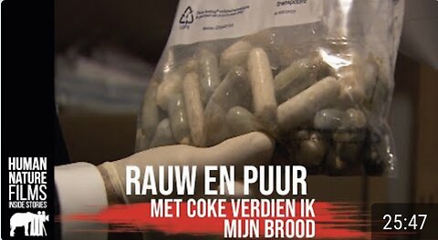 Rauw en puur,, met coke verdien ik mijn brood