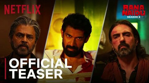 Rana Naidu: Season 2 | Official Teaser | Rana Daggubati, Venkatesh, Arjun Rampal | Netflix