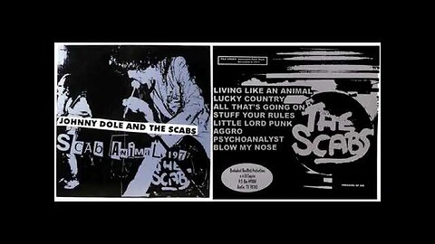 Scab Animal 1977 - Johnny Dole & The Scabs (1997) Full Album..