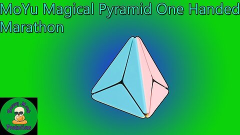 MoYu Magical Pyramid One Handed Marathon