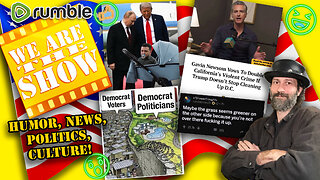 Sun 8-17 7PM EST All the latest in news, culture, politics and raccoons!
