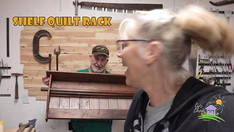 Shelf Quilt Rack