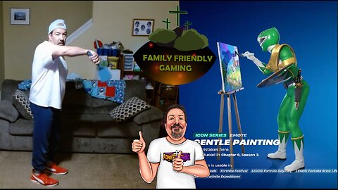 FFG Dance Fortnite Emotes Gentle Painting