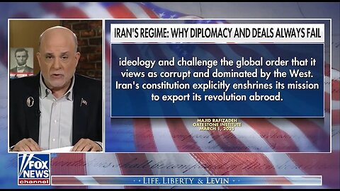 Levin: The People Of Iran Deserve Our Help