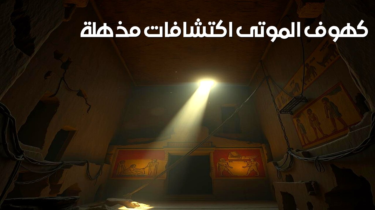 أسرار كهوف الموتى: اكتشافات مذهلة! #كهوف #مقابر #أسرار