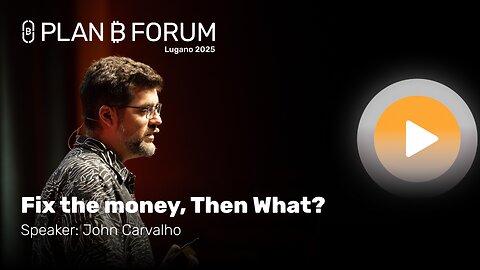 Fix the money, Then What