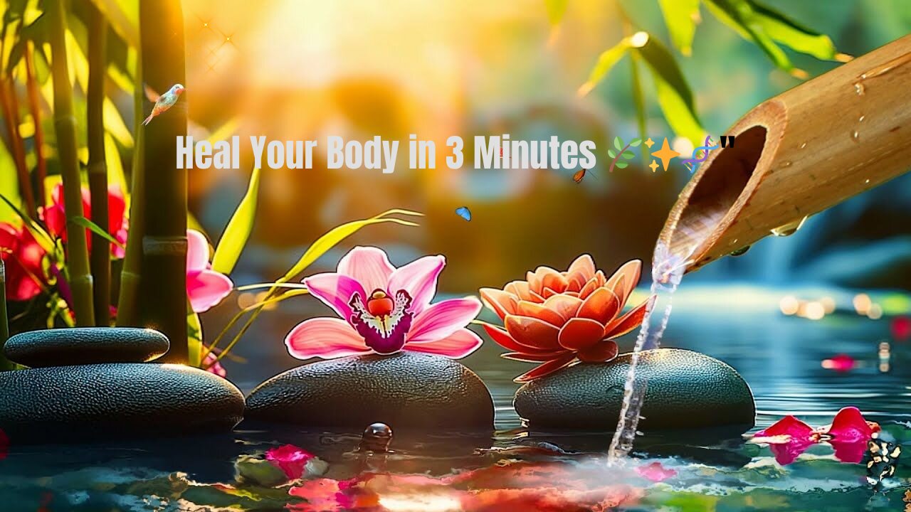 Just listen for 3 Minutes: The most Powerful Healing | Repair DNA✨ Reduce Stress & Restore Your Body