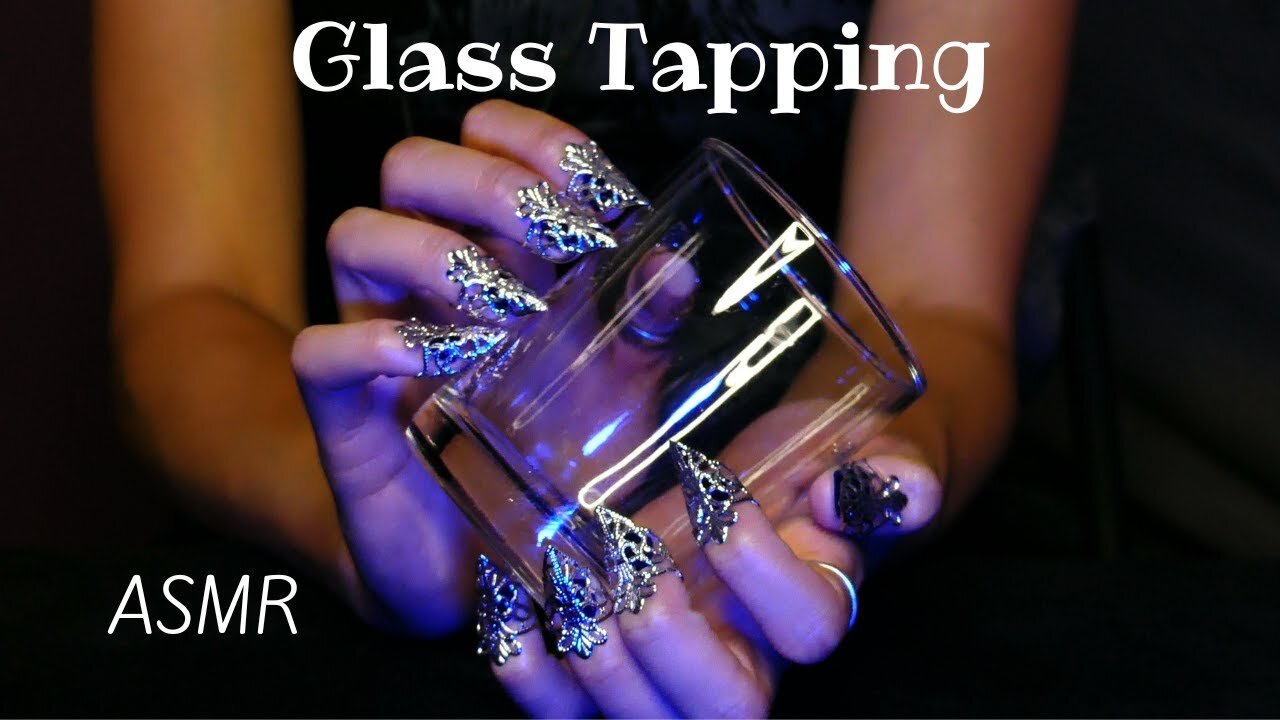 ASMR Glass Tapping (no talking, no scratching, tapping only)