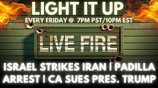 ISRAEL STRIKES IRAN | PADILLA ARREST | CA SUES PRES. TRUMP