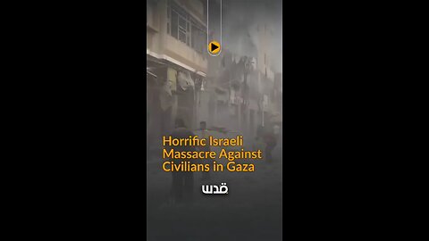 Horrific scene of Gaza after Israel attacks