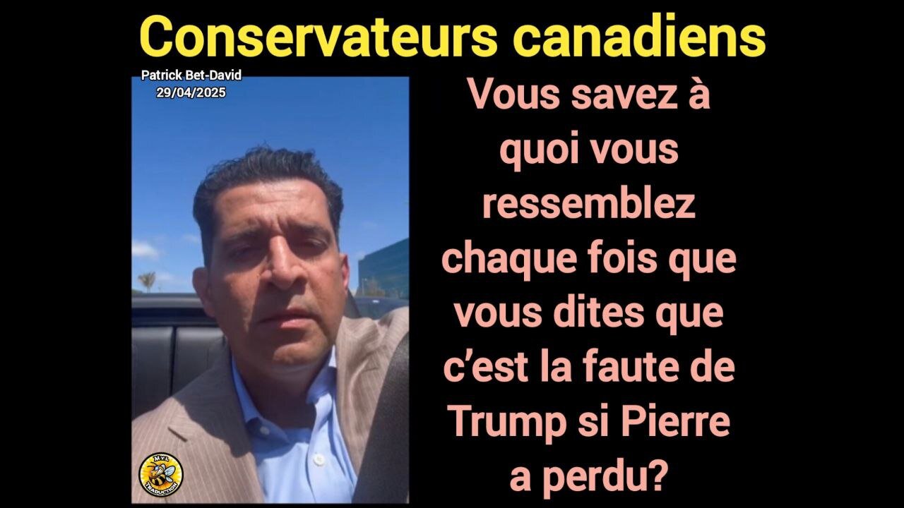Conservateurs canadiens, vous savez à quoi vous ressemblez ?