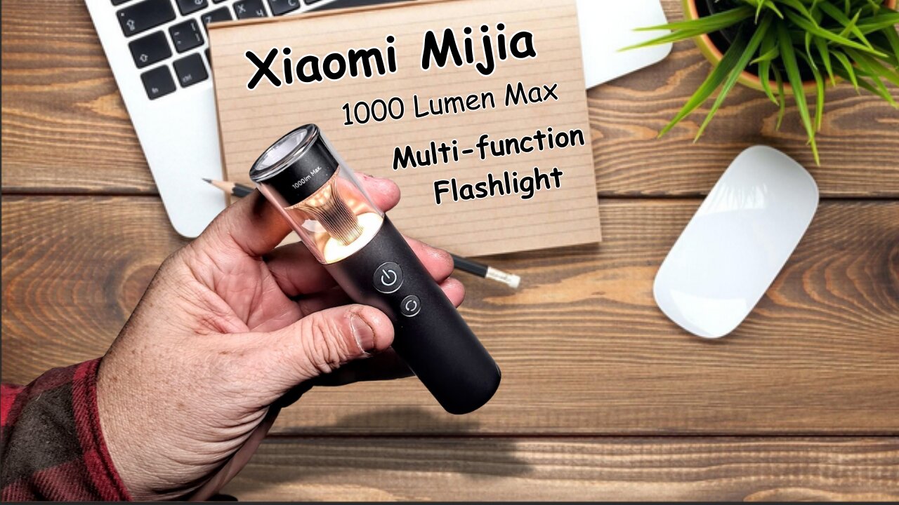 Exploring This Unique Modern Flashlight From China, The Xiaomi Mijia